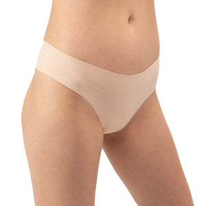 Organic Cotton No Show Low Rise Thong