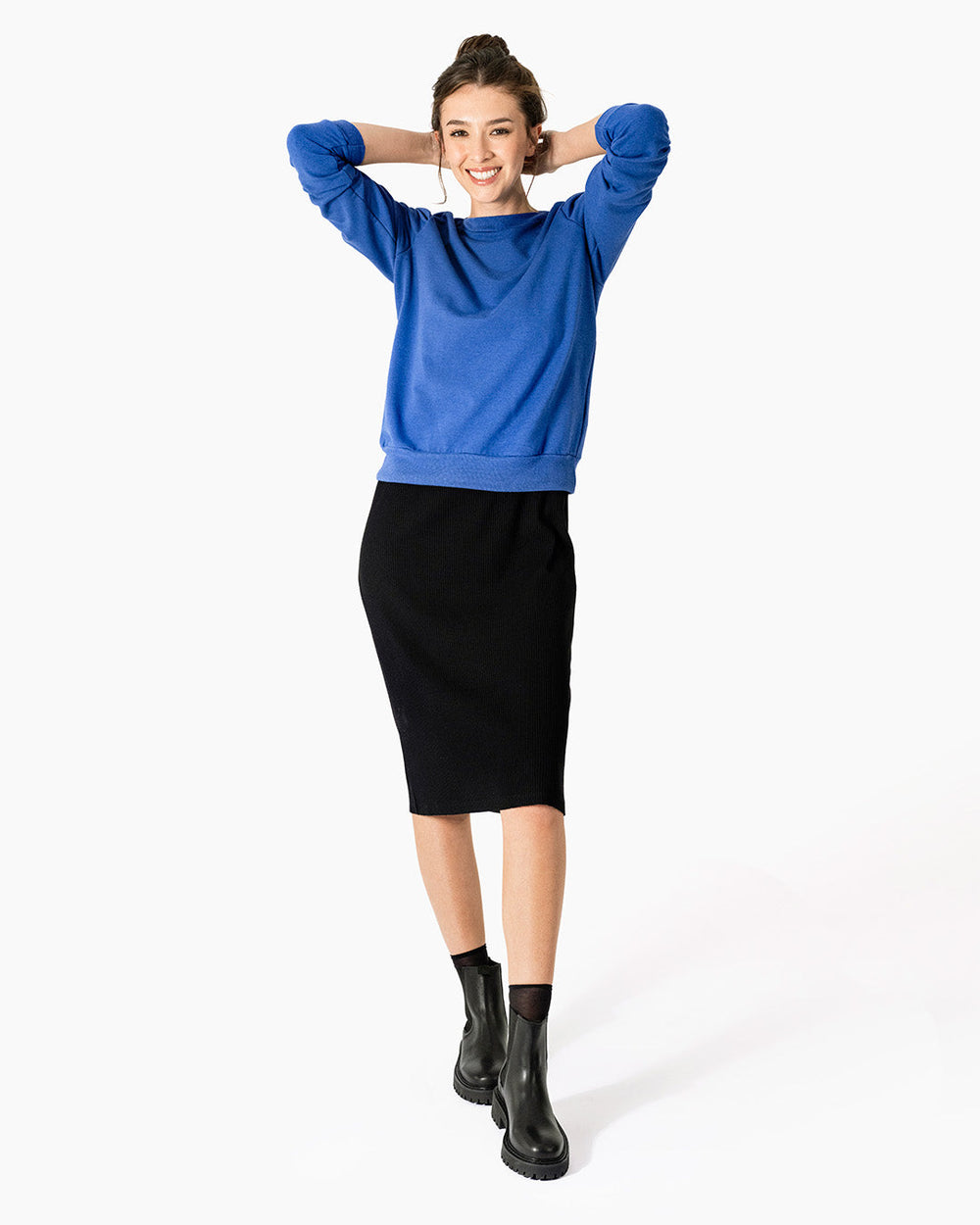 Cora Sweatshirt - Twilight Blue - Final Sale