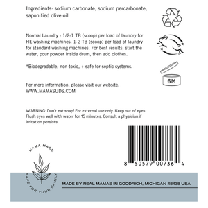 Laundry Soap Powder - Mom’s Choice Awards® Silver Recipient