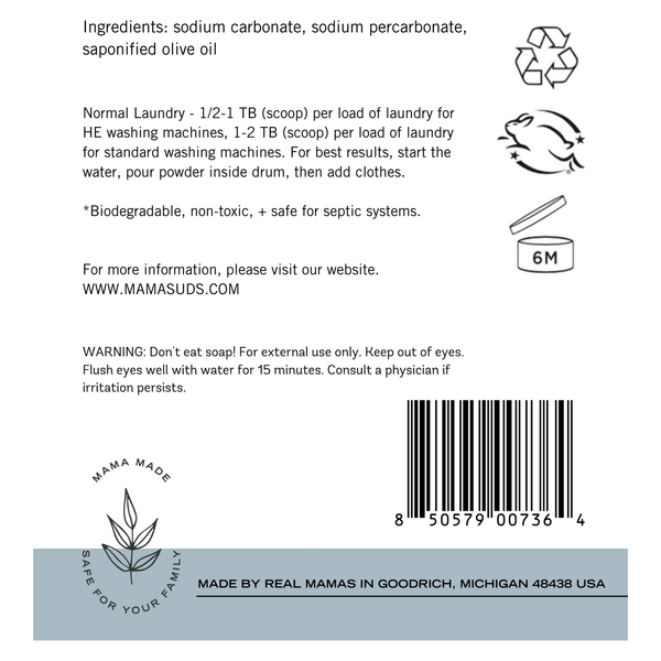 Laundry Soap Powder - Mom’s Choice Awards® Silver Recipient