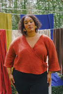 Artemis Top in Saffron