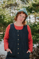 Rebel Denim Jumpsuit in Organic Indigo Dyed Denim