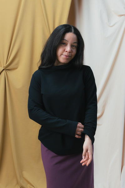 Lillie Top in Licorice