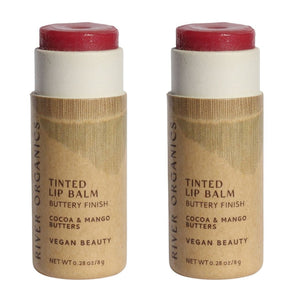 Set of 2 Lip Balms or Lip Stains