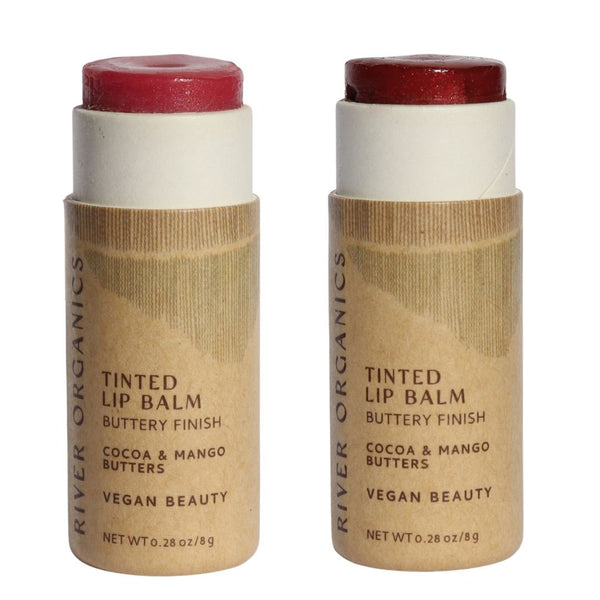 Set of 2 Lip Balms or Lip Stains
