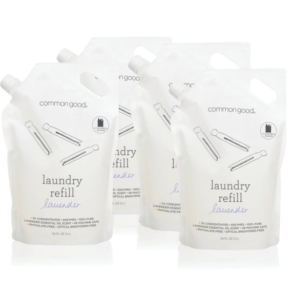 Laundry Detergent Refill Pouch, 34 Fl Oz