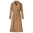 The Dearborn Long Wool Trench Coat - Camel