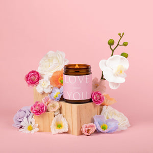 Love You Jar Candle