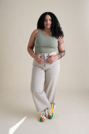 Frances Tank in Pistachio