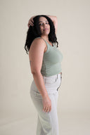 Frances Tank in Pistachio