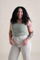 Frances Tank in Pistachio