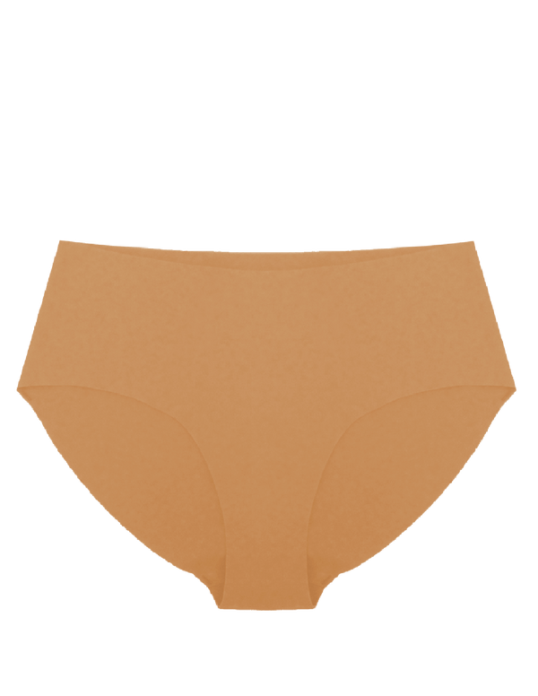 Organic Cotton No Show Mid Rise Bikini