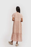 Midi Tiered Shirt Dress