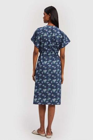 Midnight Oversized Gathered Dress
