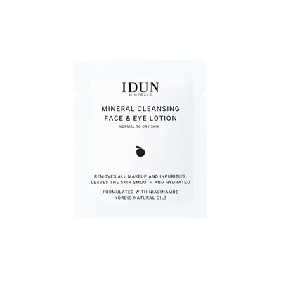 Mineral Cleansing Face & Eye Lotion Sachet