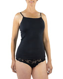 Maia Sustainable Jersey Cami, Black