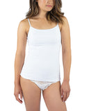 Maia Sustainable Jersey Cami, White