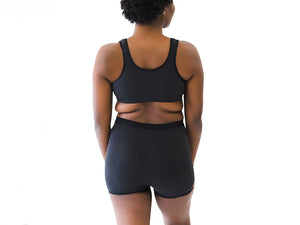 Maia Girl Short, Black