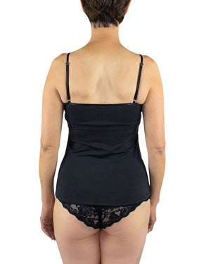 Maia Sustainable Jersey Cami, Black
