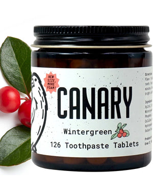 Wintergreen Toothpaste Tablets