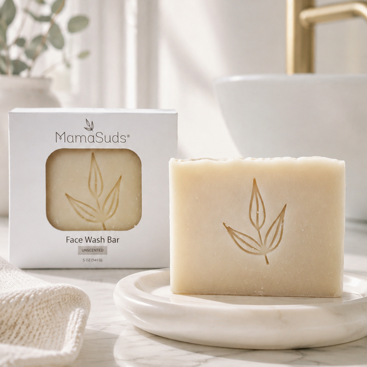 Face Wash Bar Certified organic ingredients