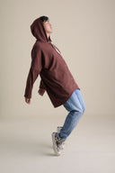 Cocoon Coat in Chestnut