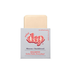 Mini Dip Color Safe Shampoo Bar for Every Day - Mimosa & Sandalwood