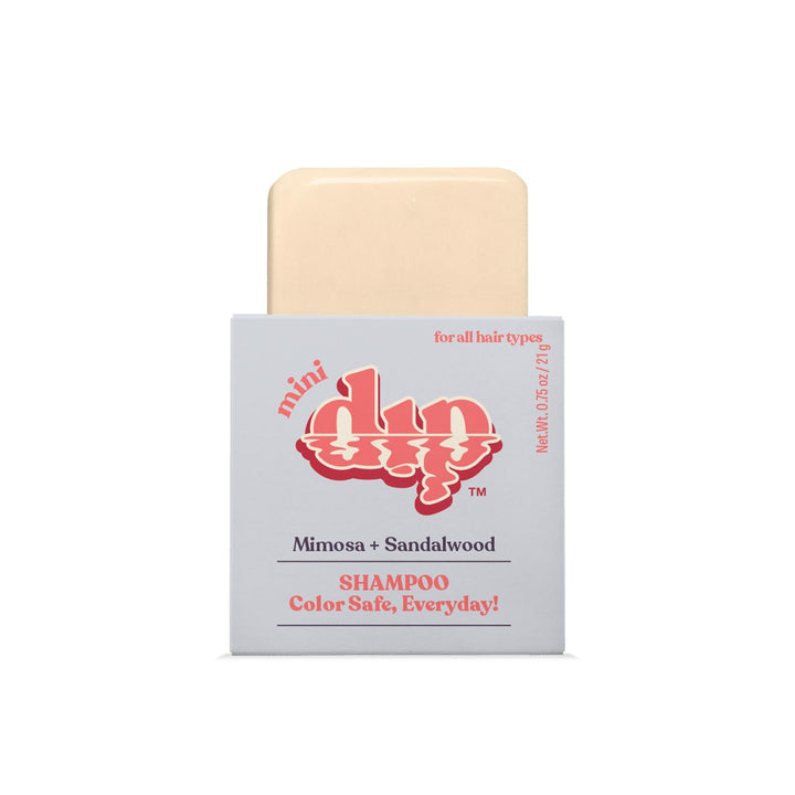 Mini Dip Color Safe Shampoo Bar for Every Day - Mimosa & Sandalwood