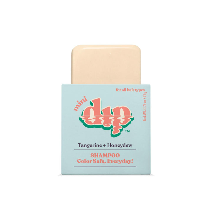 Mini Dip Color Safe Shampoo Bar for Every Day - Tangerine & Honeydew