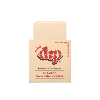 Mini Dip Color Safe Shampoo Bar for Every Day - Tobacco & Driftwood