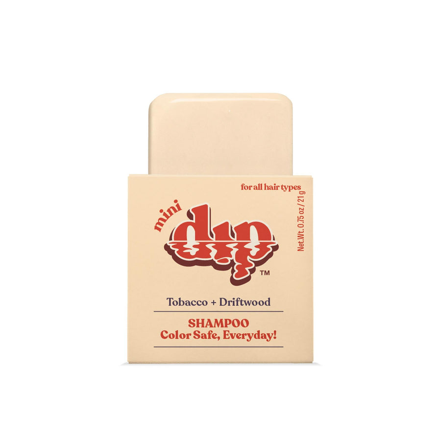 Mini Dip Color Safe Shampoo Bar for Every Day - Tobacco & Driftwood
