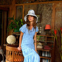 NAU Botanica Hat In Indigo Blue