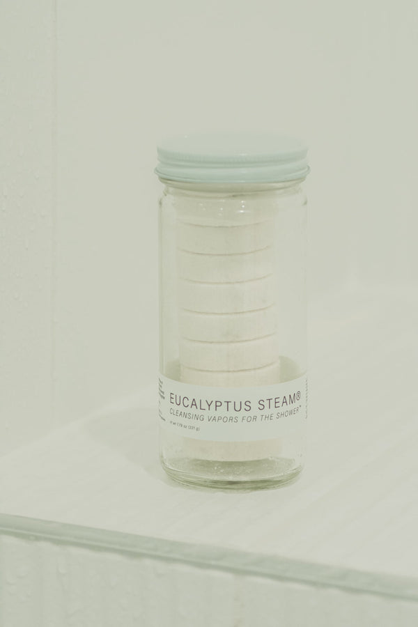 EUCALYPTUS STEAM® Cleansing vapors for the shower® - Normal Jar - No Tox Life®