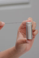 Charcoal Floss - Stainless Steel Holder - No Tox Life®