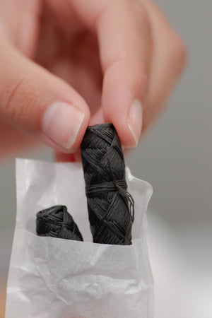 Charcoal Floss - Stainless Steel Holder - No Tox Life®