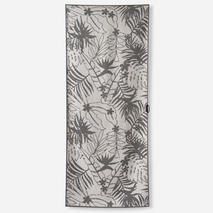 Organic Cotton Travel Towel: Retro Palms Black