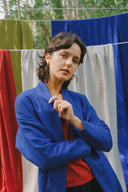 Mariela Duster in Kingfisher Blue