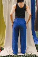 Crescent Moon Pants (Updated) in Kingfisher Blue