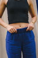Crescent Moon Pants (Updated) in Kingfisher Blue