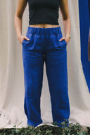Crescent Moon Pants (Updated) in Kingfisher Blue