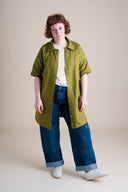 Revolution Dress (Updated) in Avocado