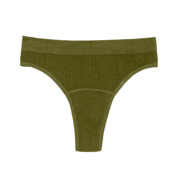 The Thong Period. in Sporty Stretch For Light Flows