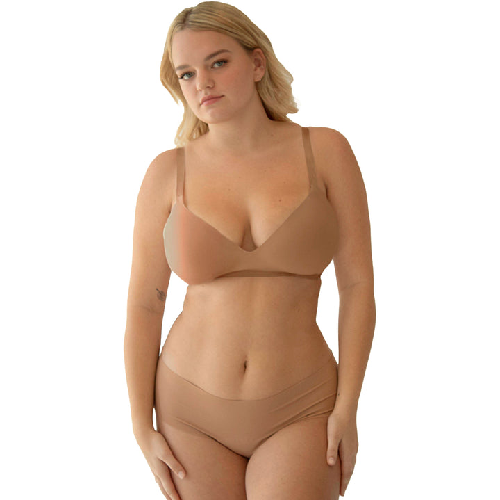 Organic Cotton No Show Low Rise Hipster