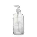 Dish Soap Empty Glass Bottle, 16oz