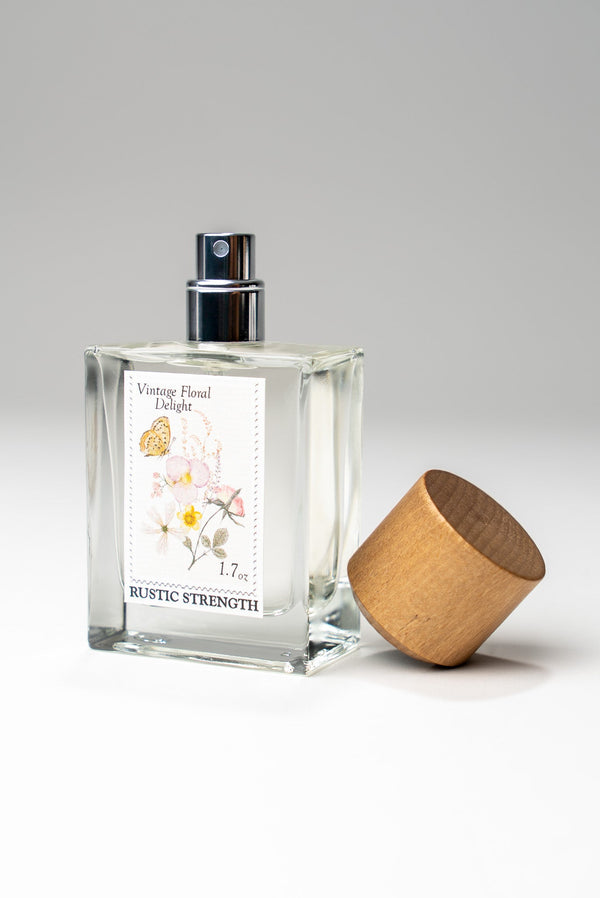 100% Vegan Perfume | Vintage Floral Delight | 1.7oz
