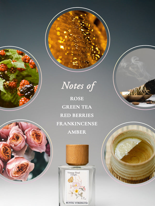 100% Vegan Perfume | Vintage Floral Delight | 1.7oz