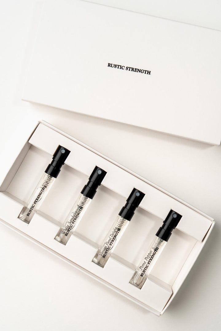 Artisan Handmade Perfume | 4 Scent Sample Pack