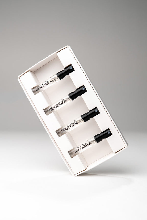 Artisan Handmade Perfume | 4 Scent Sample Pack