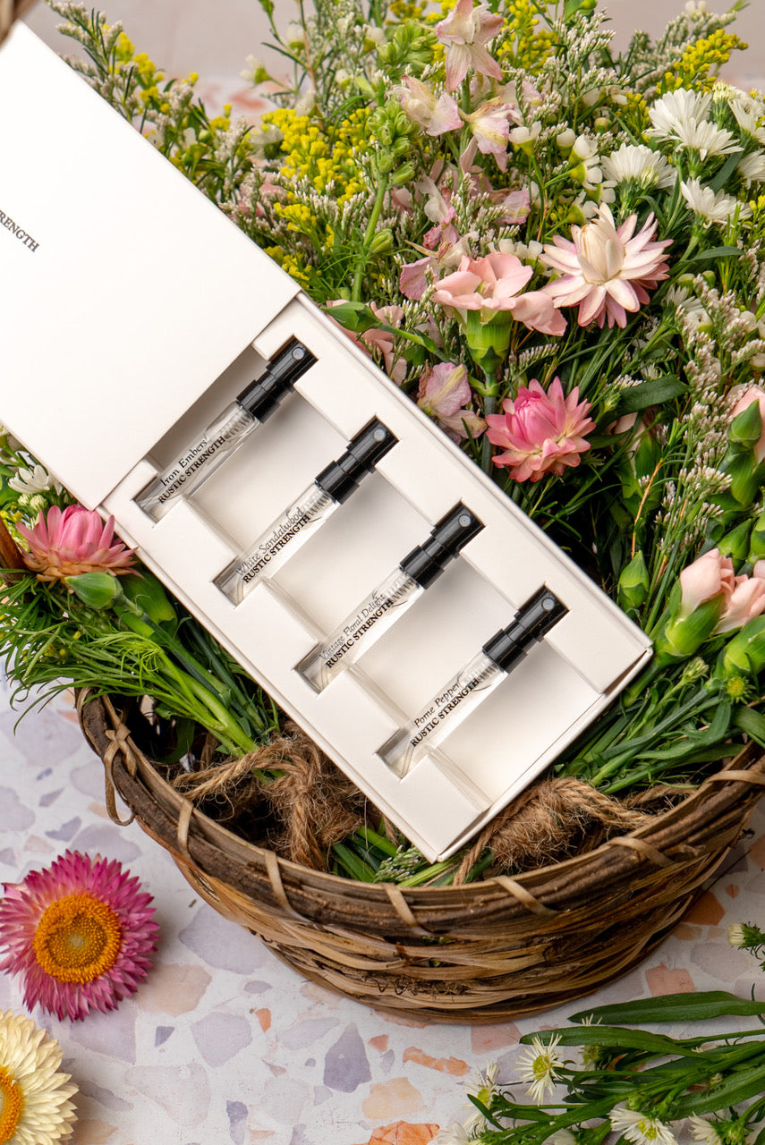 Artisan Handmade Perfume | 4 Scent Sample Pack