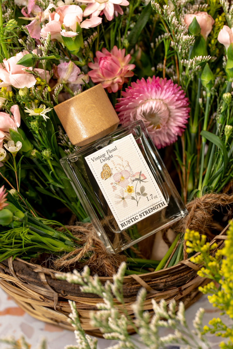 100% Vegan Perfume | Vintage Floral Delight | 1.7oz